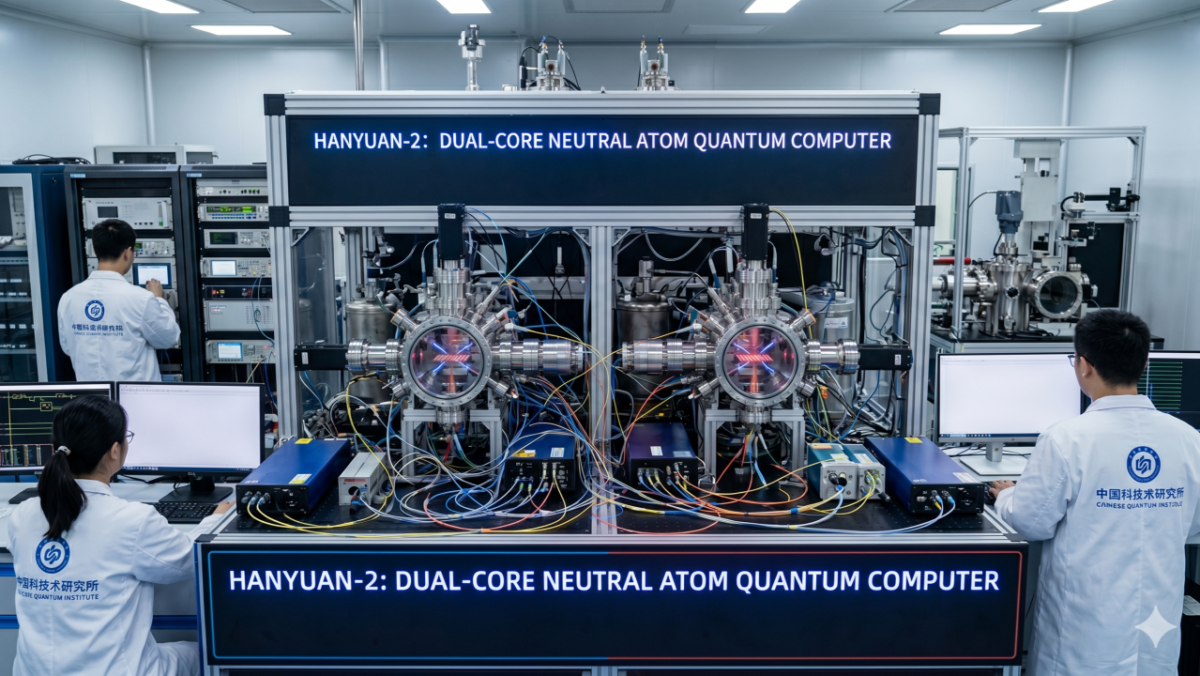 CAS Cold Atom Technology Unveils Hanyuan-2 Dual-Core Neutral Atom ...