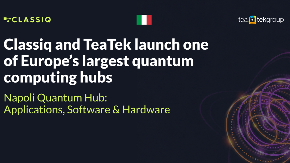 Classiq and TEA TEK Group Partner to Establish Quantum Computing Hub