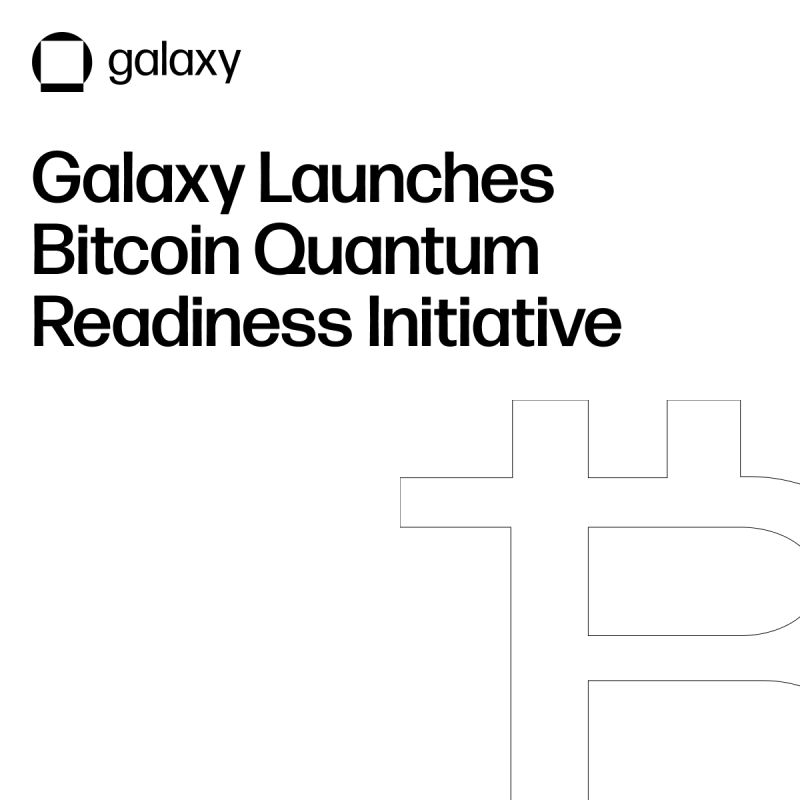 Galaxy Digital launches $5 Million Bitcoin Quantum Readiness Initiative