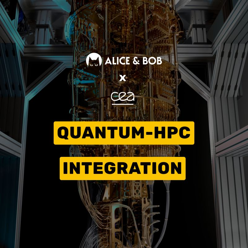 Alice & Bob Partners with CEA to Integrate Cat Qubit Software into HPC