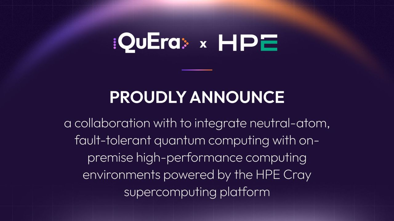 QuEra Computing and HPE Partner